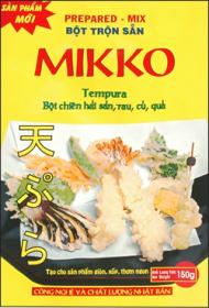 MIKKO - Tempura bột chiên hải sản, rau, củ, quả