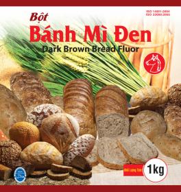 VIKYBOMI - Bột bánh mì Đen, bột mì lúa mạnh